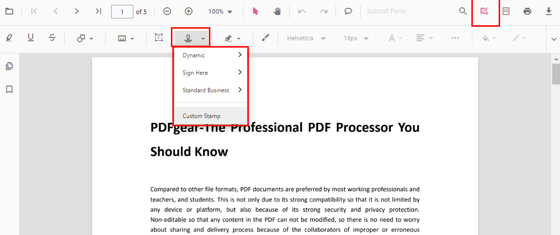 Tambahkan Stempel Online