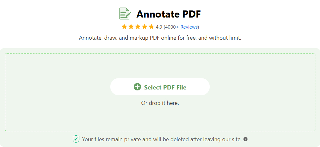 Select PDF File