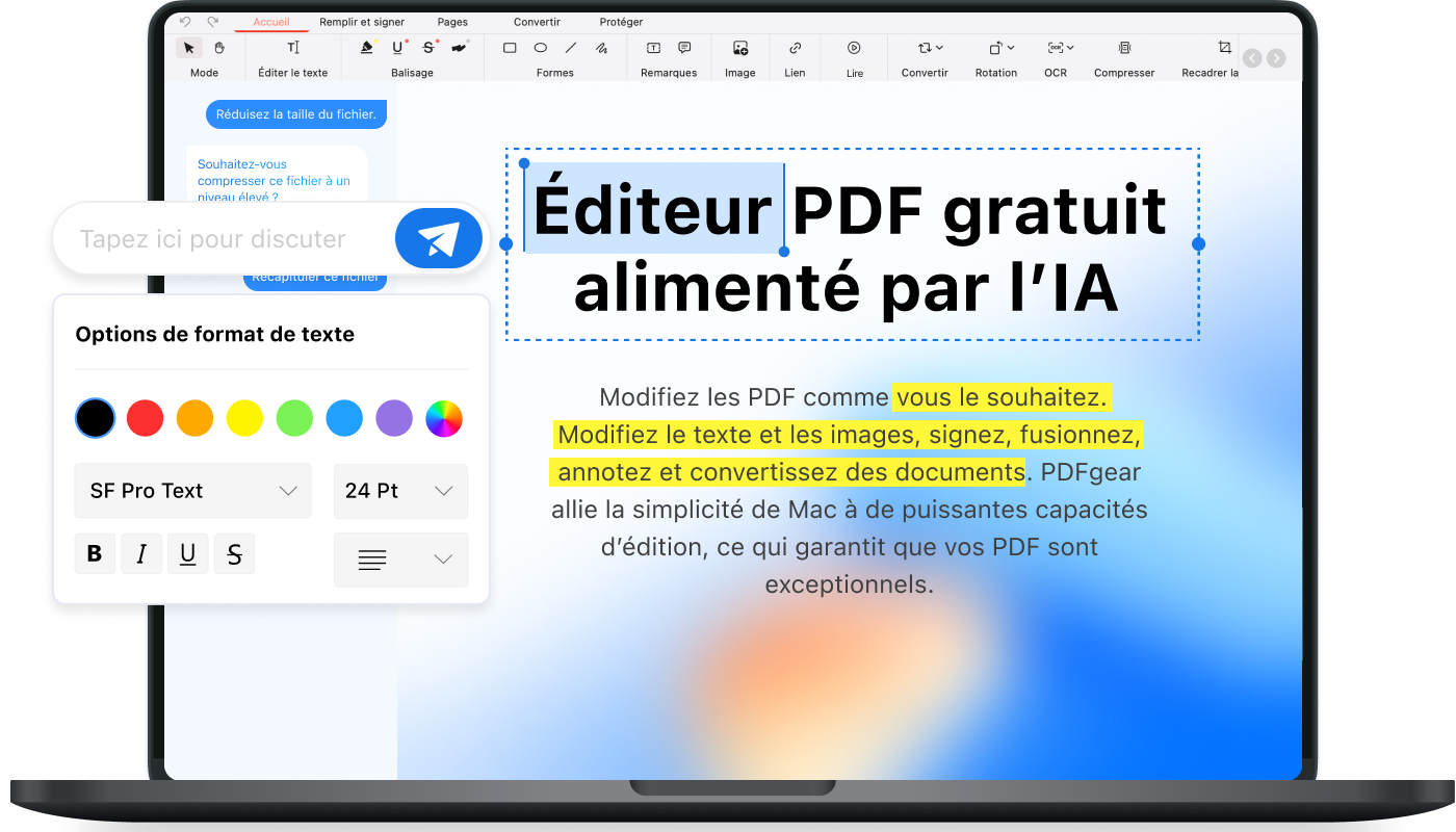 PDFgear pour Mac