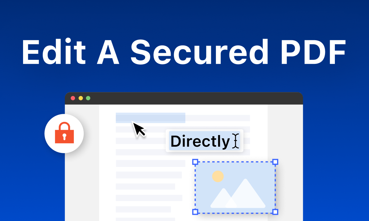 How To Edit A Secured PDF