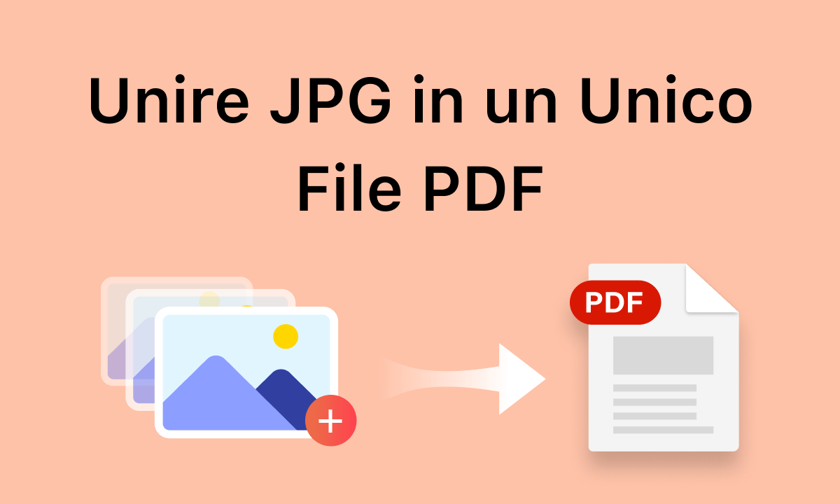Come combinare più file JPEG in un unico PDF 